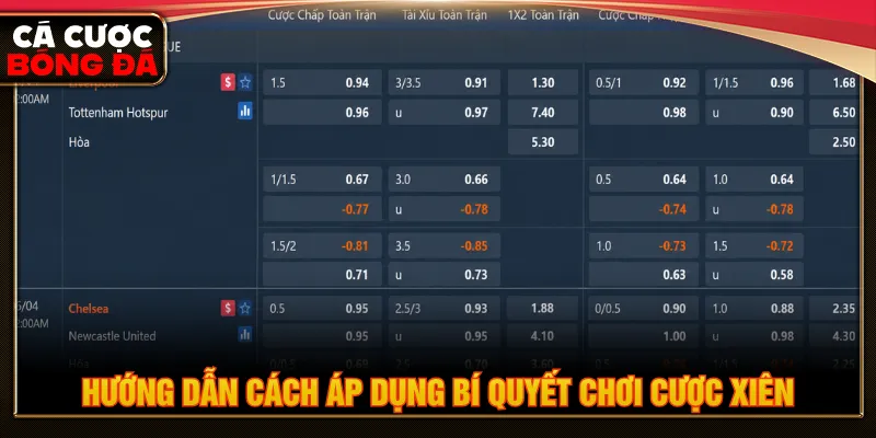 Không nên ghép quá nhiều trận trong một vé cược xiên là gì